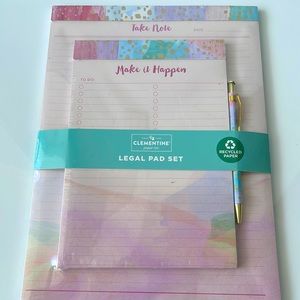 Cute Legal Pad set